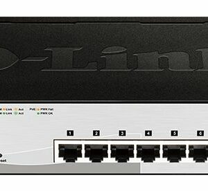 D-LINK 8-PORT 10 100 1000MBPS GIGABIT DESKTOP POE SMART