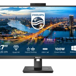 PHILIPS 27  IPS USB-C DOCKING 2560*1440 75 HZ WEBCAM