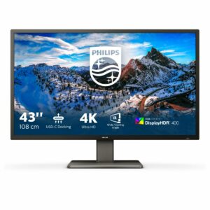 PHILIPS 43  16:9 4K VA 3 HDMI, DP, USB-C, HUB USB RJ45