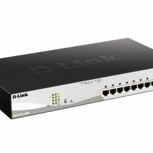 D-LINK 8-PORT POE+SMART MANAGED SWITCH+2 SFP BUDGET 130W